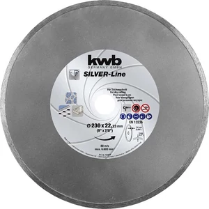 KWB gyémánt vágókorong folyamatos vágóéllel 230x22,23x5,0x2,4mm