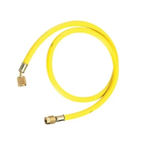 Refco CL-36-Y töltőtömlő 90 cm 1/4* SAE-Y sárga