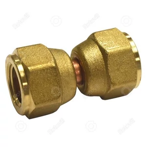 Rézcső hollander kettős 1/4" 6,35mm