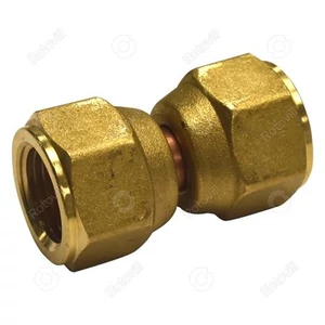 Rézcső hollander kettős 3/8" 10mm