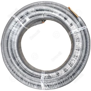 Kalorikus klíma rézcső 19mm-es UV álló szigeteléssel 3/8x1mm 25m/tekercs Isopolar
