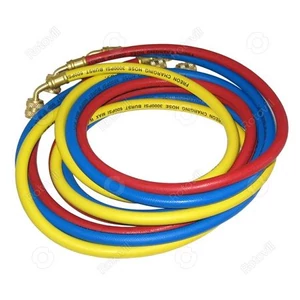 Tömlőkészlet hűtőközegekhez 1/4"-1/4" SEA 3x180cm (R22, R404, R407, R134)
