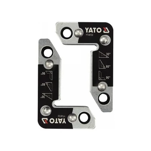 YATO hegesztési munkadarabtartó mágnes 30-60-90°/25 kg 2db/csomag