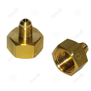 Rézcső közcsavar palack csatlakozó W21,8 - 1/4"