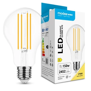 Modee Led Izzó Filament A70 17W E27 2700K 2452 lumen ERP