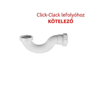 M-Acryl kádlefolyó Click Clack bűzzár