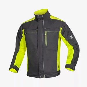 Ardon Neon Winter kabát fekete-sárga 2XL