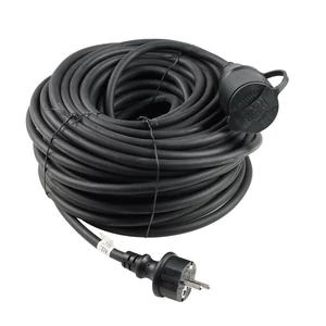 Technik lengő hosszabbító 30m 3x1,5mm2 (IP44) 16A fekete
