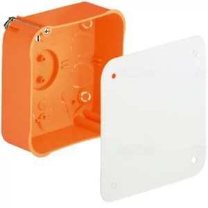 Budvill gipszkarton kötődoboz fedéllel 100x100x45mm