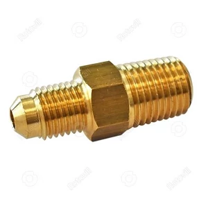 Rézcső szelepház közcsavar 1/4" 6mm x 1/4"NPT 6mm