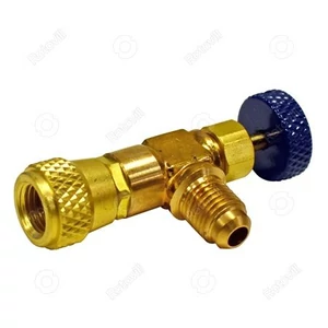 Mastercool szervízcsatlakozó kontroll szelepes 1/4" FFL-1/4"MFL