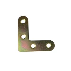Ablakszegletvas sárga horgony 40x40x12/1mm