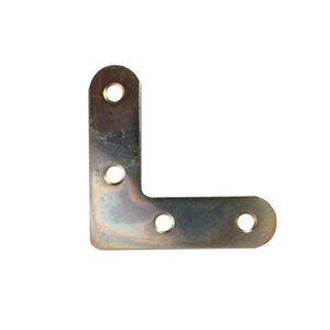 Ablakszegletvas sárga horgony 50x50x14/1mm