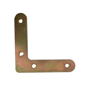 Ablakszegletvas sárga horgony 80x80x17/1mm