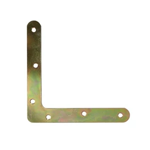 Ablakszegletvas sárga horgony 120x120x17/1mm