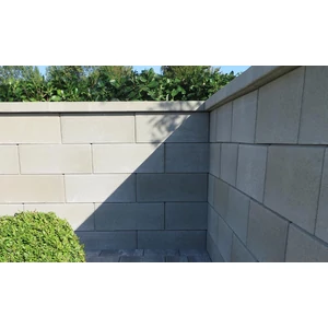Friedl Standard kerítés-és falazókő univerzális 50x20x20cm homoksárga árnyalt 40db/raklap
