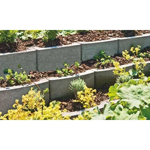 Friedl Planta flórakosár 36,5x38x15cm szürke 36db/raklap