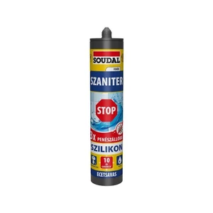 Soudal szaniter szilikon STOP fehér 280ml 12db/karton
