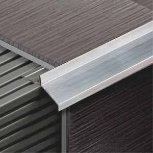 Profilplast vízvető teraszprofil alu 7mm alu natúr 2,5m