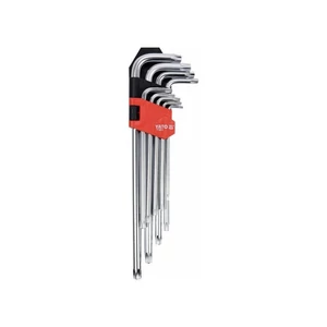 YATO Hosszú Torx kulcs készlet 9 részes T10-T50 CrV