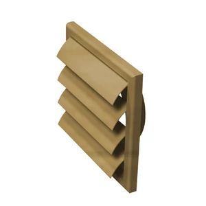 Vents MV VJ light oak szögletes szellőzőrács 100mm