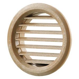 Vents MV BVS light oak kör szellőzőrács 50mm