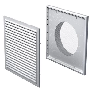 Vents MV VS ABS fehér szögletes szellőzőrács 250x250mm 150mm