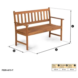 Fieldmann FDZN 4013-T kerti pad trópusi akácia
