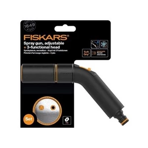 Fiskars Comfort 3 funkciós állítható locsolófej szett