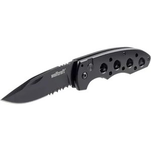 Wolfcraft összecsukható kés fogazott pengével 75mm