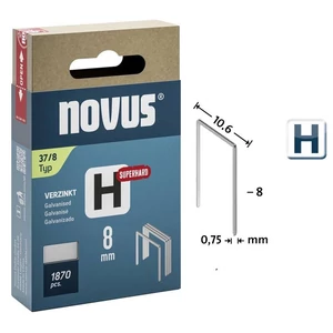 Novus tűzőkapocs H 37 SH szuperkemény 8mm 1870db