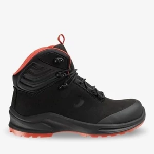 Safety Jogger MODULO S3S MID munkavédelmi bakancs fekete/piros 42