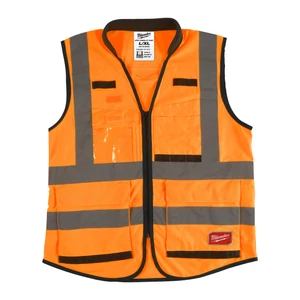 Milwaukee Prémium láthatósági mellény narancssárga L/XL