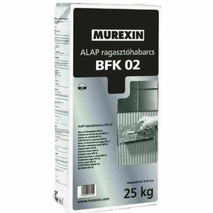 Murexin BFK 02 alap csemperagasztó szürke 25kg 54zsák/raklap