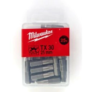 Milwaukee csavarozó bit TX30 25mm 25db/csomag