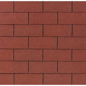 IKO Superglass 3T 10 vörös téglány zsindely 3m2/csomag
