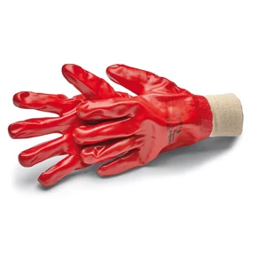 Schuller Labstar ipari kesztyű PVC-ből, kötött pánt, L/9