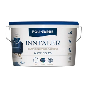 Poli-Farbe Inntaler beltéri diszperziós falfesték 4L