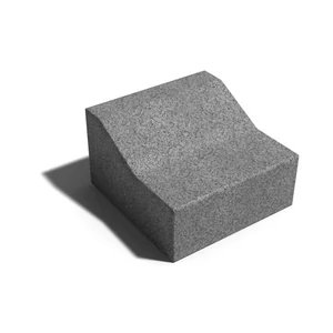 Leier K szegélykő 25x10/15x25   72 db/#