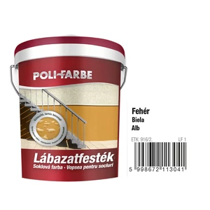 Poli-Farbe Lábazatfesték fehér 1L