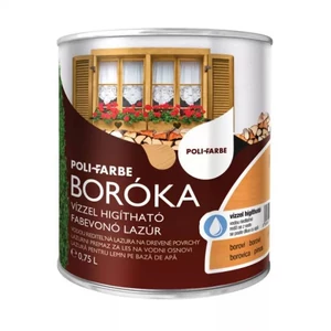 Poli-Farbe Boróka lazúr ében 0,75L