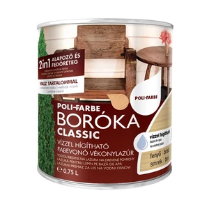 Poli-Farbe Boróka lazúr fenyő 0,75L