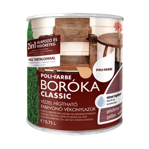 Poli-Farbe Boróka lazúr gesztenye 0,75L