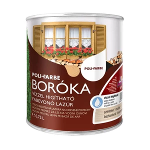 Poli-Farbe Boróka lazúr színtelen 0,75L
