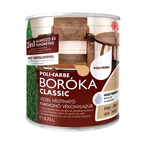 Poli-Farbe Boróka lazúr tölgy 0,75L