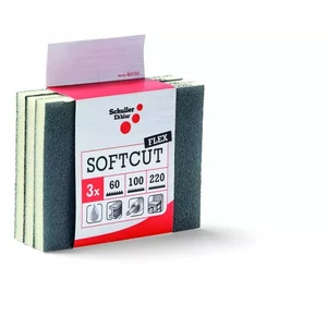 Schuller Softcut Flex csiszolópárna 125x100x12,5mm P100