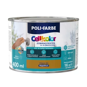 Poli-Farbe Cellkolor mf. zománcfesték világos dió 0,4L