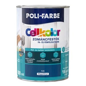 Poli-Farbe Cellkolor mf. zománcfesték kék 0,8L