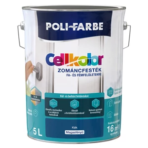Poli-Farbe Cellkolor mf. zománcfesték kék 5L