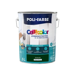 Poli-Farbe Cellkolor sf. zománcfesték sötétzöld 5L
